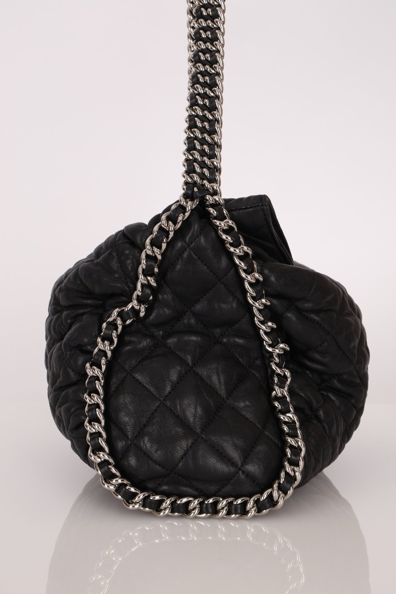 Chanel 2012 Cruise Calfskin Chain Around Bowler Bag - FashioNica