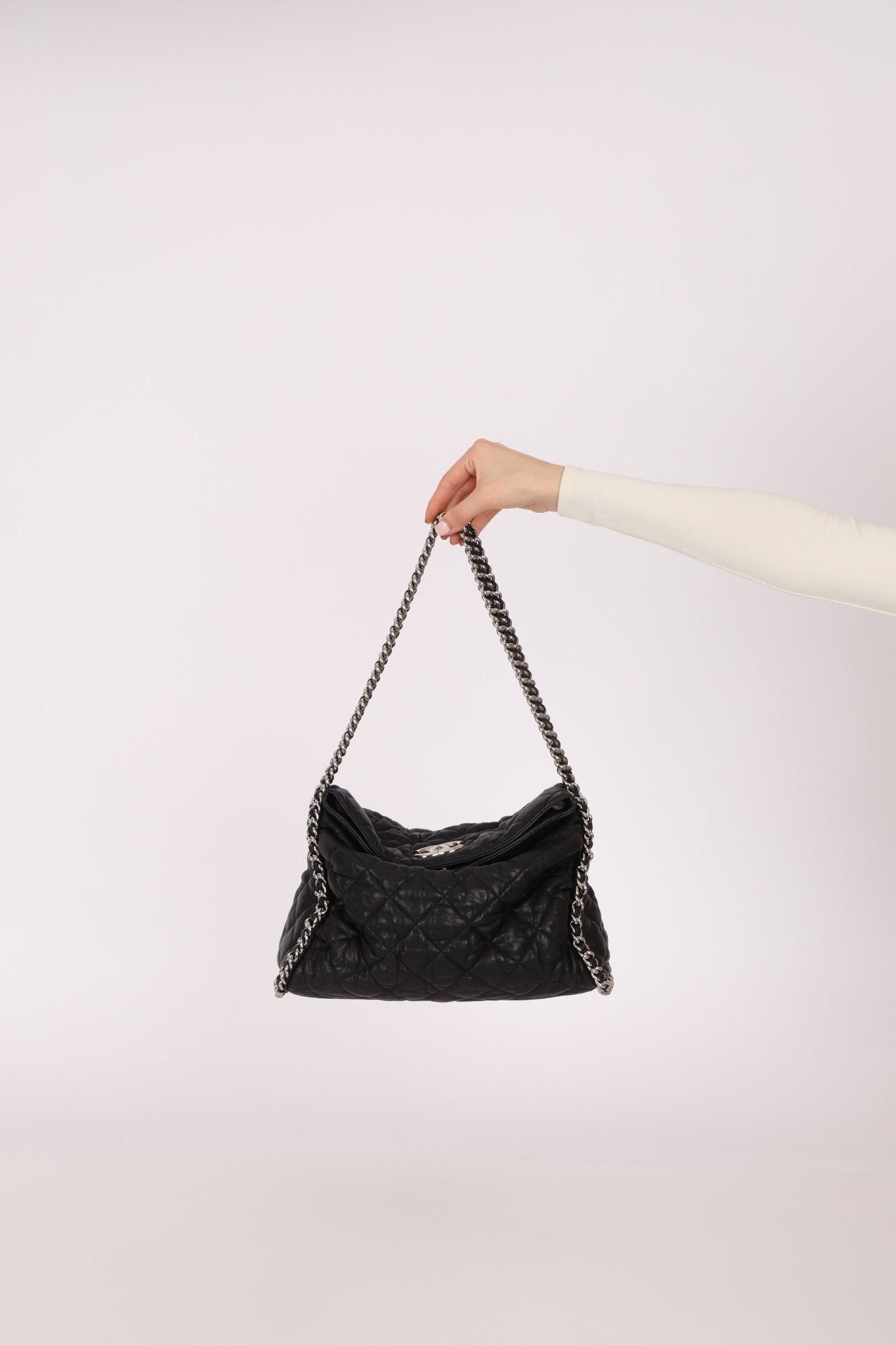 Chanel 2012 Cruise Calfskin Chain Around Bowler Bag - FashioNica