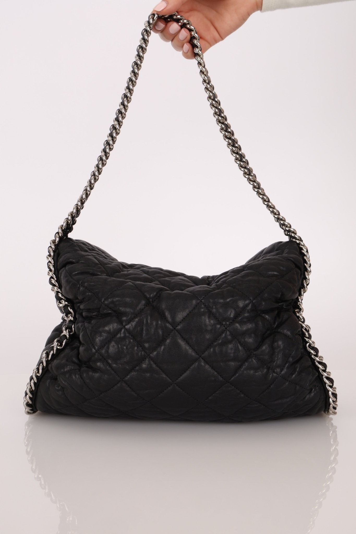Chanel 2012 Cruise Calfskin Chain Around Bowler Bag - FashioNica