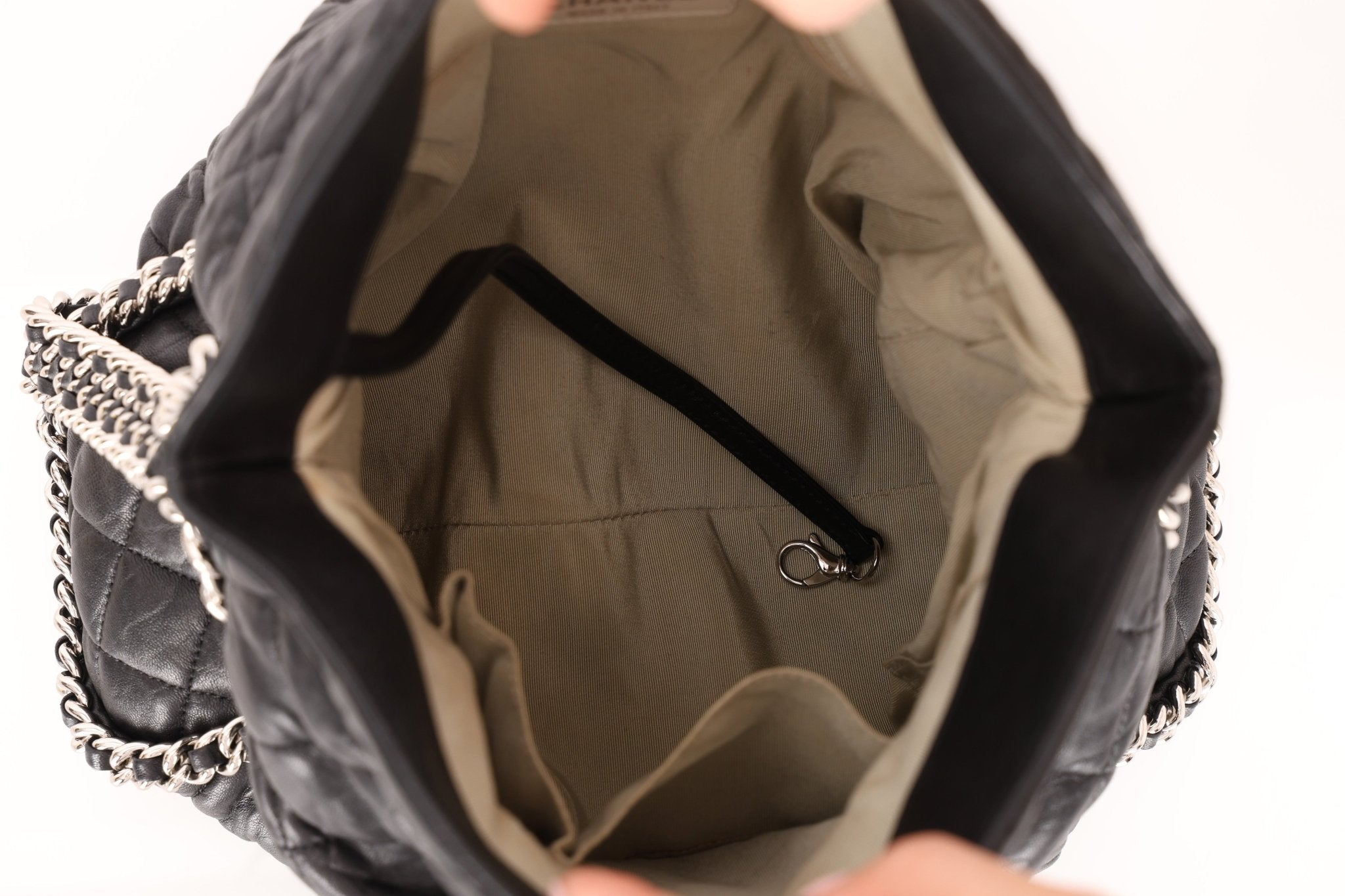 Chanel 2012 Cruise Calfskin Chain Around Bowler Bag - FashioNica