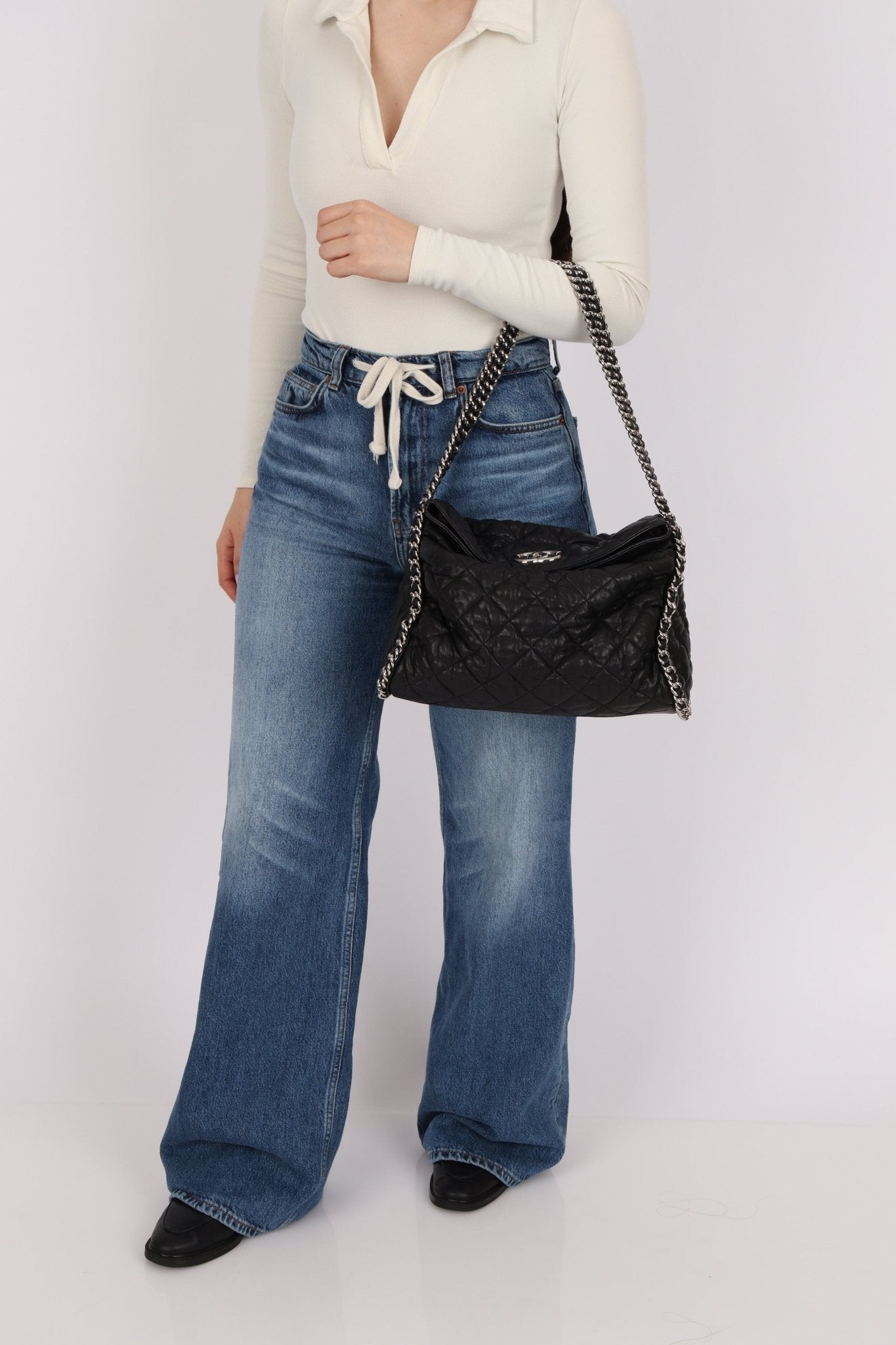Chanel 2012 Cruise Calfskin Chain Around Bowler Bag - FashioNica