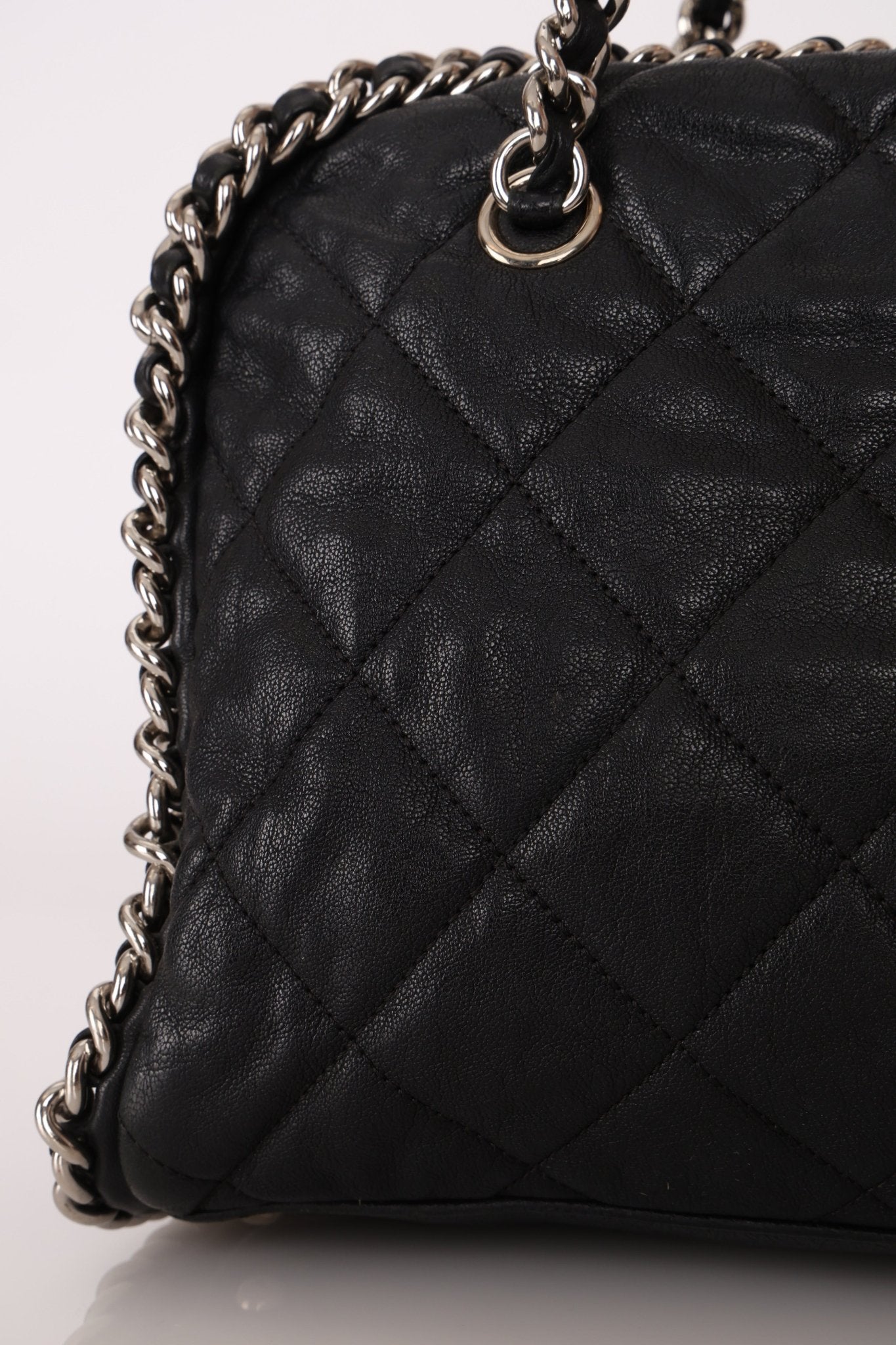 Chanel 2012 Cruise Calfskin Chain Around Bowler Bag - FashioNica