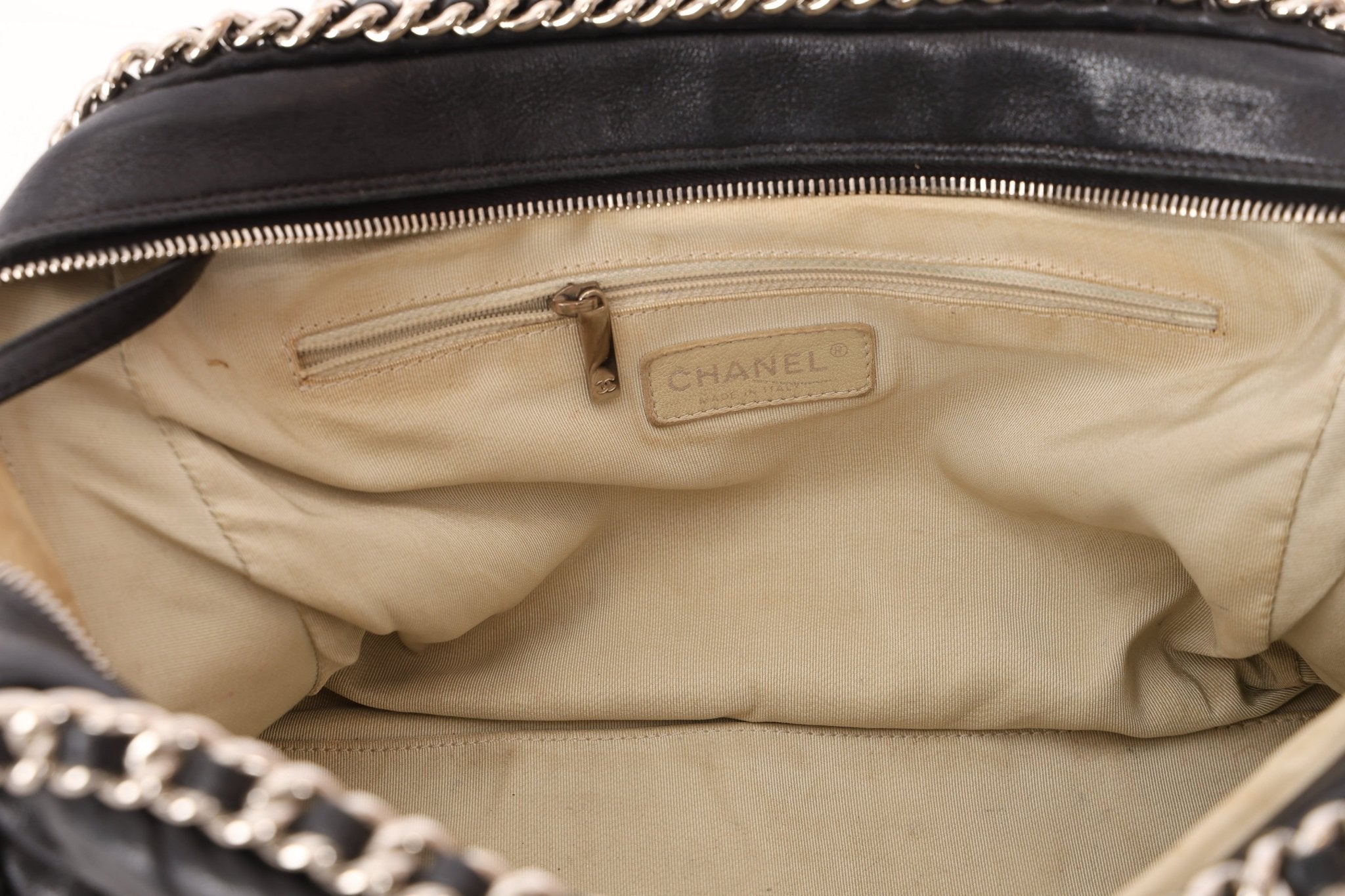 Chanel 2012 Cruise Calfskin Chain Around Bowler Bag - FashioNica