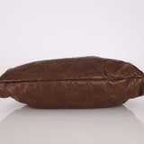 Chanel 2012 Distressed Glazed Chocolate Caviar Hobo - FashioNica