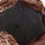 Chanel 2012 Distressed Glazed Chocolate Caviar Hobo - FashioNica