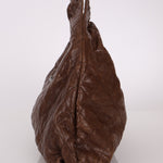 Chanel 2012 Distressed Glazed Chocolate Caviar Hobo - FashioNica