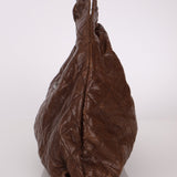 Chanel 2012 Distressed Glazed Chocolate Caviar Hobo - FashioNica