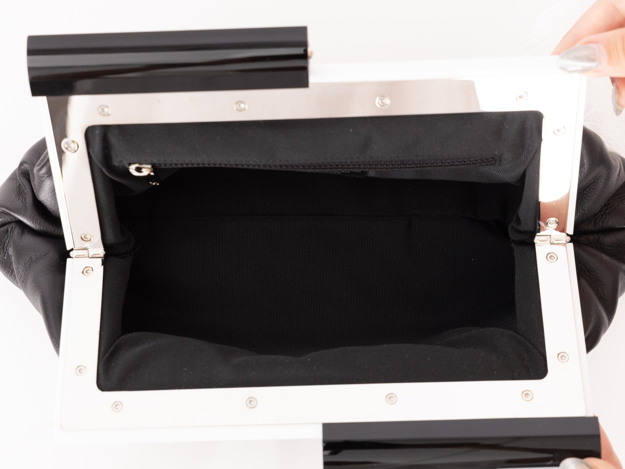 Chanel 2012 Lambskin Acrylic Clutch - FashioNica