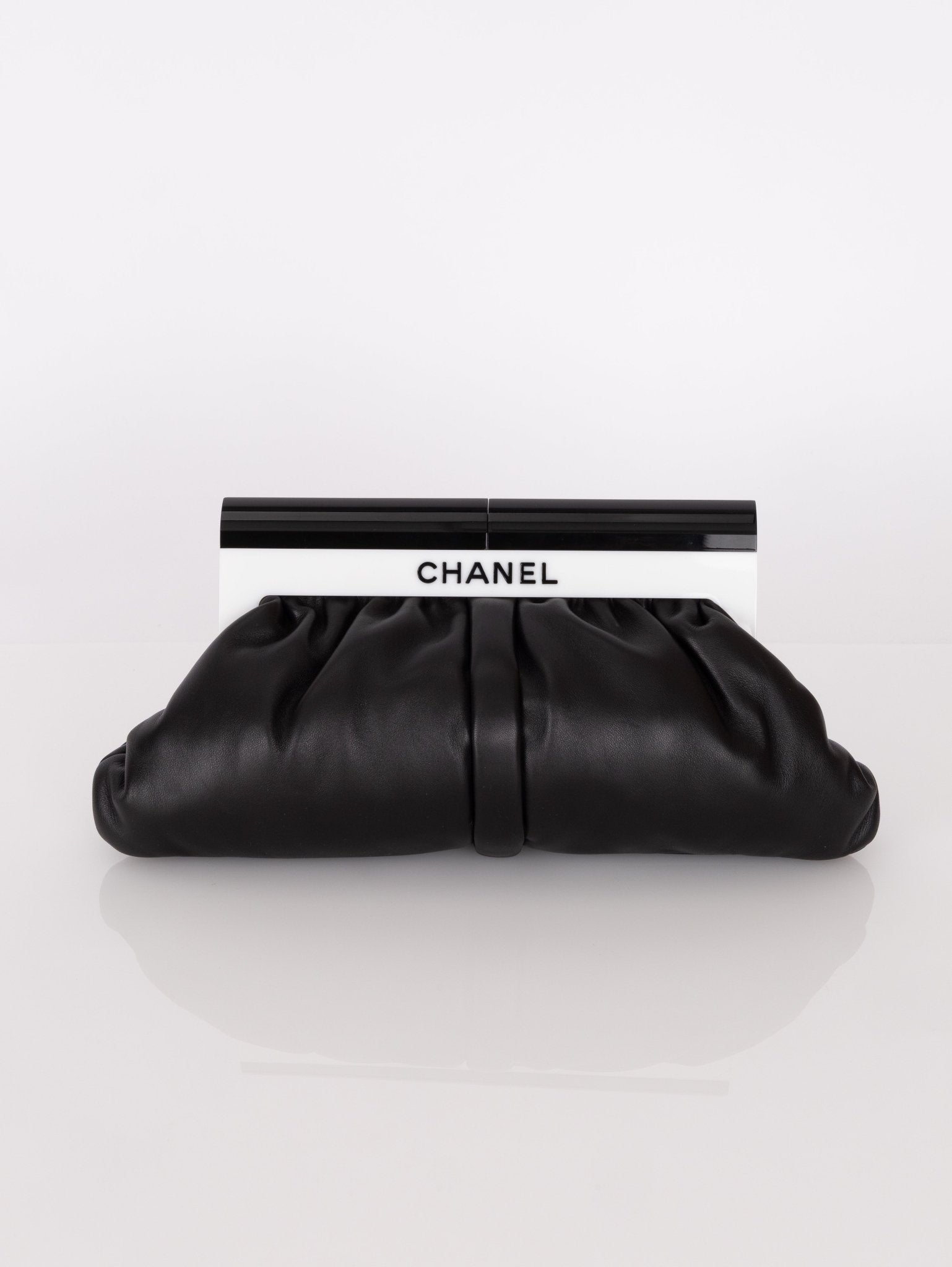 Chanel 2012 Lambskin Acrylic Clutch - FashioNica
