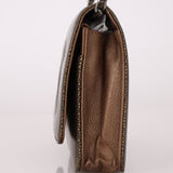 Chanel 2012 Metallic Bronze Caviar Wallet on Chain - FashioNica