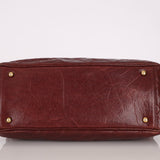 Chanel 2012 Paris - Bombay Burgundy Small Aged Caviar Shiva Tote - FashioNica