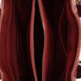 Chanel 2012 Paris - Bombay Burgundy Small Aged Caviar Shiva Tote - FashioNica