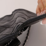 Chanel 2012 Stitches Turnlock Chain East West Flap SHW - FashioNica