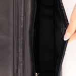 Chanel 2012 Stitches Turnlock Chain East West Flap SHW - FashioNica