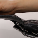 Chanel 2012 Stitches Turnlock Chain East West Flap SHW - FashioNica