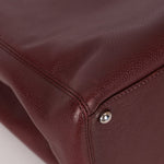 Chanel 2013 Burgundy Calfskin Executive Tote with Pouch - FashioNica