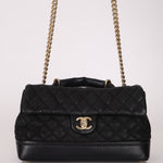 Chanel 2013 Caviar Globe Trotter Medium Flap Bag - FashioNica