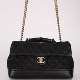 Chanel 2013 Caviar Globe Trotter Medium Flap Bag - FashioNica