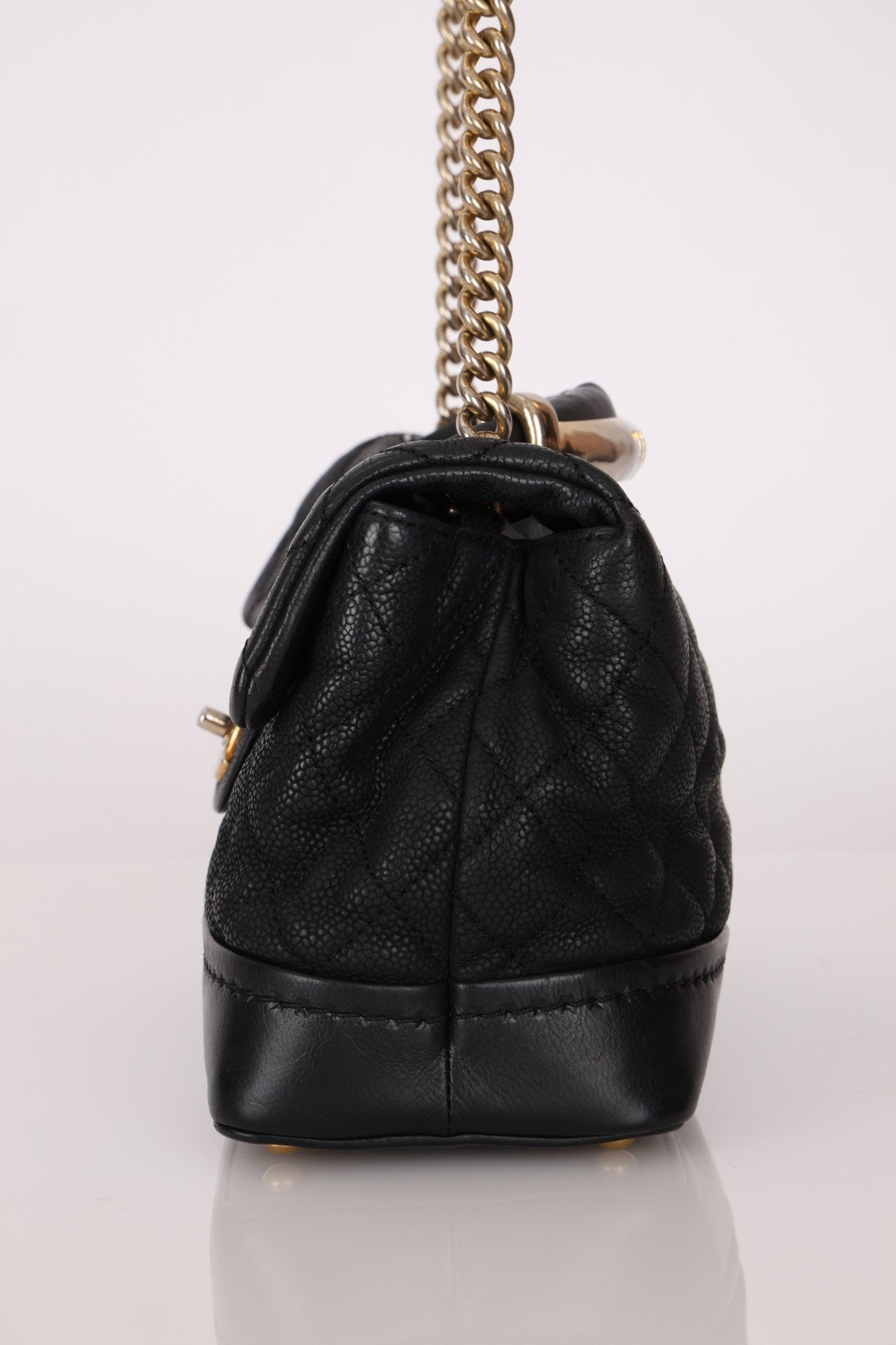 Chanel 2013 Caviar Globe Trotter Medium Flap Bag - FashioNica