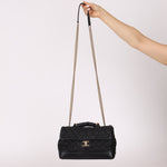 Chanel 2013 Caviar Globe Trotter Medium Flap Bag - FashioNica