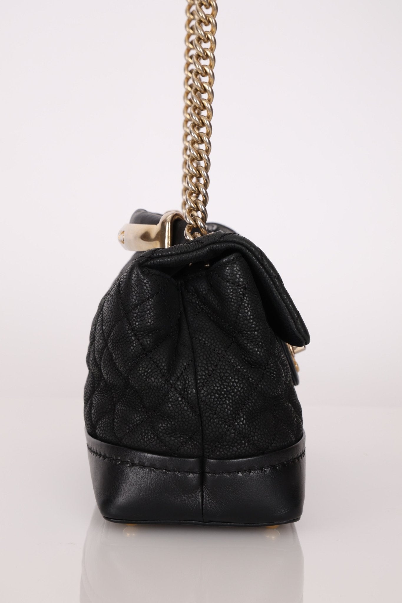 Chanel 2013 Caviar Globe Trotter Medium Flap Bag - FashioNica