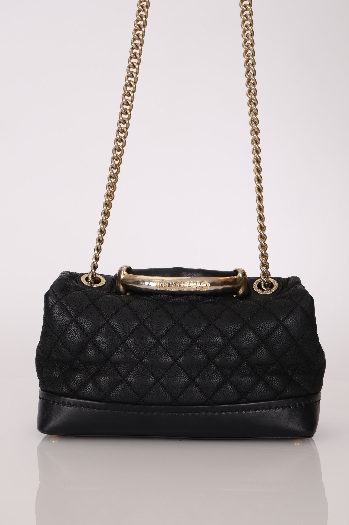 Chanel 2013 Caviar Globe Trotter Medium Flap Bag - FashioNica