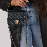 Chanel 2013 Dark Evergreen Lambskin Turnlock Square Flap Bag - FashioNica