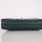 Chanel 2013 Emerald Soft Medium Elegence Flap Bag - FashioNica