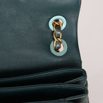 Chanel 2013 Emerald Soft Medium Elegence Flap Bag - FashioNica