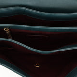 Chanel 2013 Emerald Soft Medium Elegence Flap Bag - FashioNica