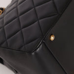 Chanel 2013 Lambskin Diamond CC Chain Tote - FashioNica