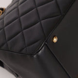 Chanel 2013 Lambskin Diamond CC Chain Tote - FashioNica