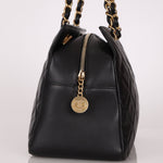 Chanel 2013 Lambskin Diamond CC Chain Tote - FashioNica