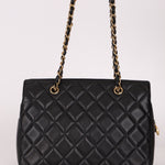 Chanel 2013 Lambskin Diamond CC Chain Tote - FashioNica