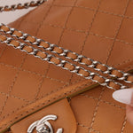 Chanel 2013 Tramezzo Small Toffee Citizen Flap Shoulder Bag - FashioNica