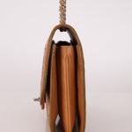 Chanel 2013 Tramezzo Small Toffee Citizen Flap Shoulder Bag - FashioNica