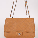 Chanel 2013 Tramezzo Small Toffee Citizen Flap Shoulder Bag - FashioNica
