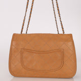 Chanel 2013 Tramezzo Small Toffee Citizen Flap Shoulder Bag - FashioNica