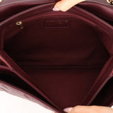 Chanel 2014 Bordeaux Calfskin Jumbo Soft Elegance Flap Bag - FashioNica