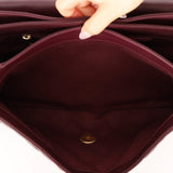 Chanel 2014 Bordeaux Calfskin Jumbo Soft Elegance Flap Bag - FashioNica