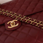 Chanel 2014 Bordeaux Crossing Times Large Flap Bag - FashioNica