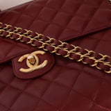 Chanel 2014 Bordeaux Crossing Times Large Flap Bag - FashioNica