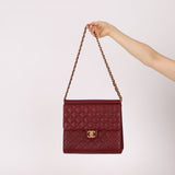 Chanel 2014 Bordeaux Crossing Times Large Flap Bag - FashioNica