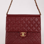Chanel 2014 Bordeaux Crossing Times Large Flap Bag - FashioNica