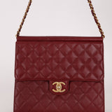 Chanel 2014 Bordeaux Crossing Times Large Flap Bag - FashioNica