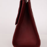 Chanel 2014 Bordeaux Crossing Times Large Flap Bag - FashioNica