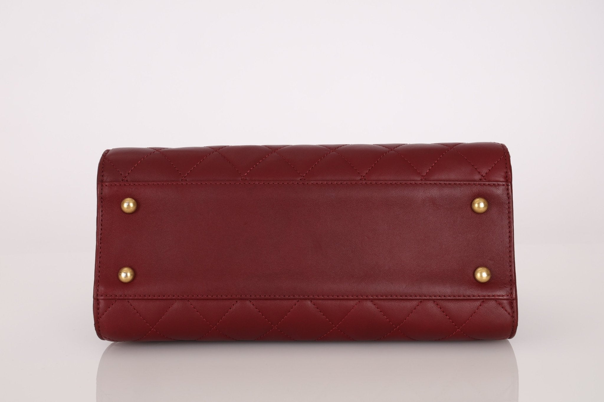 Chanel 2014 Bordeaux Crossing Times Large Flap Bag - FashioNica