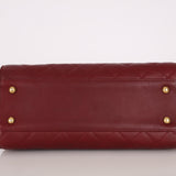 Chanel 2014 Bordeaux Crossing Times Large Flap Bag - FashioNica