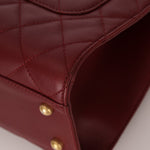 Chanel 2014 Bordeaux Crossing Times Large Flap Bag - FashioNica