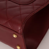 Chanel 2014 Bordeaux Crossing Times Large Flap Bag - FashioNica